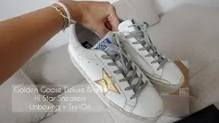 Golden Goose Deluxe Brand GGDB ☆ Hi Star ☆ Unboxing and Try-On