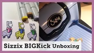 Sizzix BIGkick Unboxing - purchased at Michael's Canada - Video #002