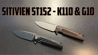 Sitivien ST152 K110 Steel Blade & G10
