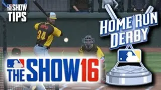 MLB The Show 16  - EPIC HOMERUNS - Harper vs. Stanton HR Derby (Polo Grounds)