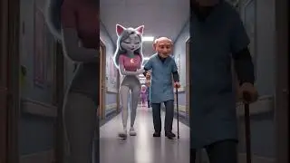 Silent Support &ndash; Luna&rsquo;s Sacrifice | Emotional Cat Story | Pixar-Style 3D Animation