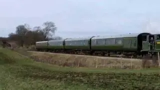 B473 (Birch Grove) returns to service on the Bluebell Railway, 31/01/10