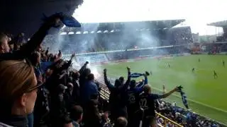 sfeer na de 1-0 door abdoulay diaby!!! club brugge - Anderlecht