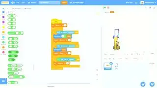 Coding in Scratch! Episode #21 How to Code a Catch Game 🪝Part 2