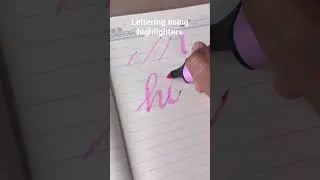 Highlighters for calligraphy #shorts