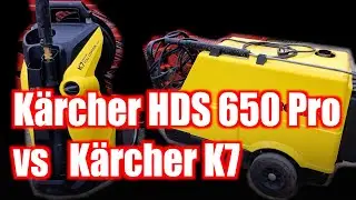 K&auml;rcher HDS 650 Pro vs K&auml;rcher K7 | Pressure Washer Showdown: Cleaning Battle