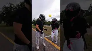 When Your Backpack Is Too Touchy #bikergirl #bikercouple #biker #motorcycle #bikelife #backpack