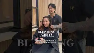 Добавляем седину. Время для приятных перемен! 🫶🤭 #консультацияповолосам
