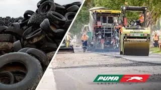 OLEXOCRUMB&reg;&ndash; Turning recycled tyres into roads