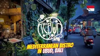 🇮🇩EAT THIS! Kebun Bistro Mediterranean Food in Ubud, Bali