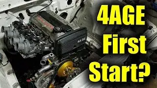 AE86 Project | Will the Bike Carbed 4AGE Start? Automotive Build Vlog - Toyota Corolla AE86