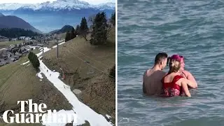 'It's heartbreaking': ski slopes forced to close as Europe experiences record warm winter