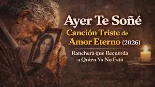 Ayer Te Soñe 😢 | Canción Ranchera Triste Para Recordar a Quien Ya No Está (2026)