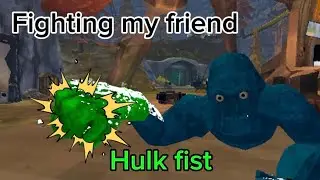 Fighting my friend with a Hulk fist in Animal Company #Animalcompany #vr #cosmo7 