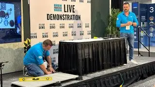 Simplifying Elevated Tile Installations with the NXT Pedestal System: Coverings Demo