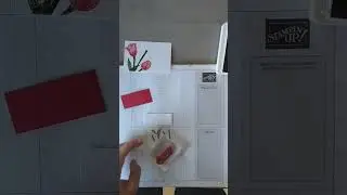 Just because Card, Stampin Up&reg; products #handmade #stampinup #subscribe #cards #shorts #tulip