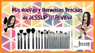 Mis Nuevas y Hermosas Brochas de JESSUP!!! - REVIEW