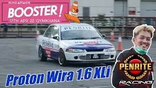 Kone Attack Booster Gymkhana Session with Proton Wira 1.6 Xli