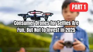 Consumer Drones for Selfies Are Fun, But Not to Invest in 2025. | Part 1
