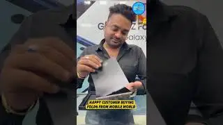 Another satisfied customer purchased the Samsung Galaxy Z Fold 6 from MobileWorld Irla