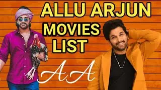 Allu Arjun all movies list // allu arjun // Trivikram // Sukumar//Puri jagannadh
