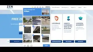 Utilize o navegador #brave e ganhe o dobro de #zencash no #faucet da #horizen.