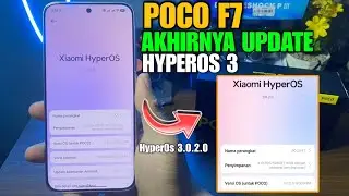 Akhirnya!! POCO F7 Update HyperOs 3.0 - Terbaru 26 Desember 2025 Perfoma Makin Ngebut🔥