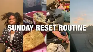 MY SUNDAY RESET ROUTINE 2022 |preparing for a new week, new hair , self care, cleaning and more|