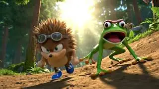 Margo and the Frog The Race Challenge &mdash; Who Will Win ؟