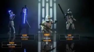 Star Wars Battlefront 2 Kashyyyk defense round 1 Specialist 43 elims 0 defeats NT242 ion