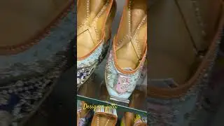 Pure leather punjabi jutti | Deisgner leather jutti #punjabijutti #jutti