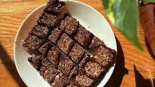 Healthy Vegan Protein Bars | No Sugar Crash | Homemade | Guilt Free