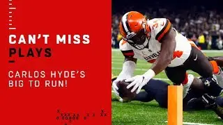 Carlos Hyde Caps Off Cleveland's Clutch TD Drive!