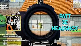 DYNAMO NEW HEADSHOTS | PATT SE HEADSHOT | DYNAMO SNIPER KING | PUBG MOBILE