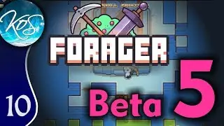 Forager Ep 10: CRYSTAL CAVES! - Beta 5! - Let's Play, Gameplay