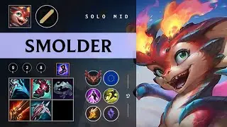 Smolder Mid vs Malzahar - EUW Grandmaster Patch 26.01