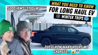 Silverado EV Winter Road Trip: What you NEED TO KNOW after 5000+kms/3100 MI