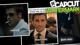 AE Style Viral Watermark in CapCutMobile🔥| No PC | Pro Editing Trick 