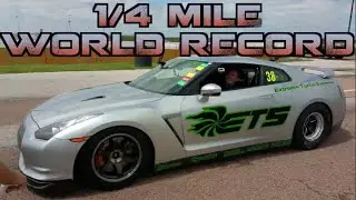 INSANE ETS GTR - 7.49@189mph GTR 1/4 Mile World Record- Tx2k15