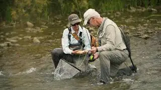 Fly fishing on Upper Ruby River - Upper Canyon Outfitters