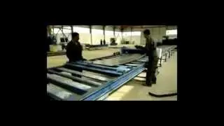 Light pole production line