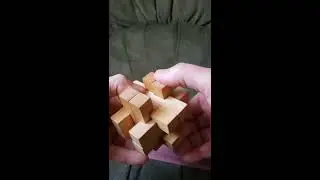 Wooden Cube Puzzle  3/3