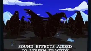 Penguins falling over