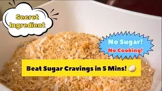 Stop Sugar Cravings: 1 Spoon of This! 