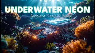 Underwater Neon Dream | 9 Hour Relaxing Loop for Sleep & Relax | 4K