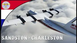 US State Capitals Tour | Richmond to Charleston | DHC Dash-7