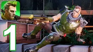 Hero Hunters - Gameplay Walkthrough Part 1 - District 1: The Square (iOS, Android)