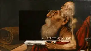 St  Jerome with glasses writing and sealing a letter by Lionello Spada and Guercino @manortiz46az