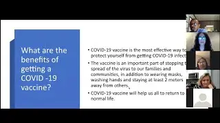The Community of Sudanese Canadian in Manitoba zoom invitation about COVID 19