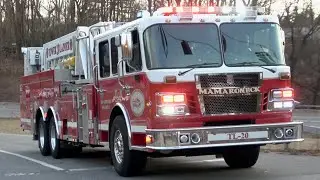 WHFD E267, PFD E240, R30, C2413, & E241, & VMFD C2244 & TL20 Responding